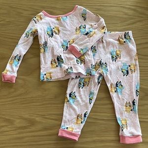 Bluey toddler pajamas pants & long sleeve 100% cotton